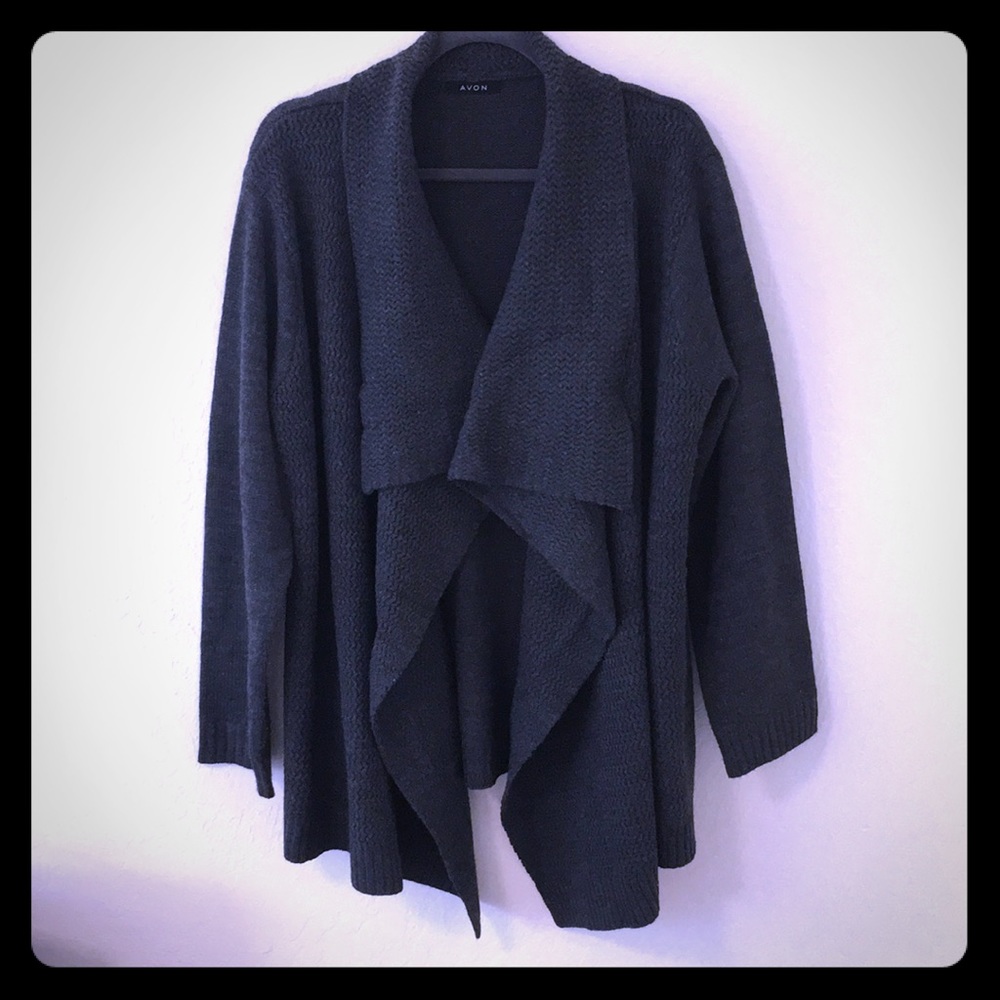 Dark Gray Slouchy Sweater